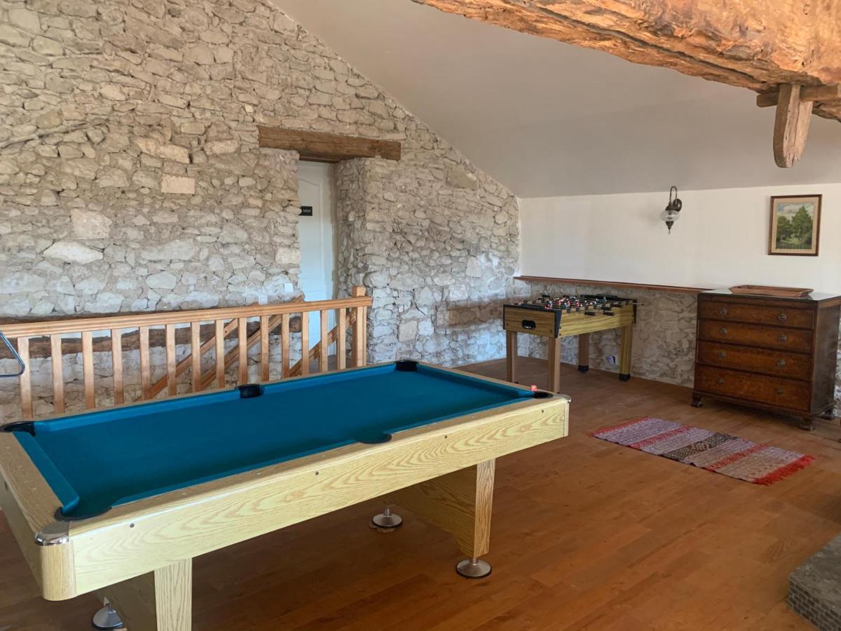 Country Villa For 19 Pool Cinema Football Pitch Verteillac Exterior photo