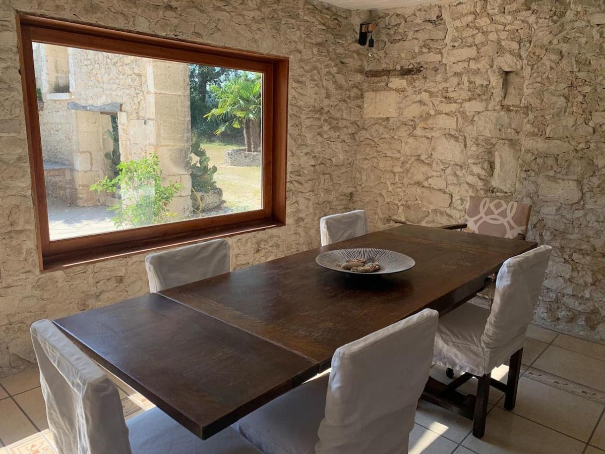 Country Villa For 19 Pool Cinema Football Pitch Verteillac Exterior photo