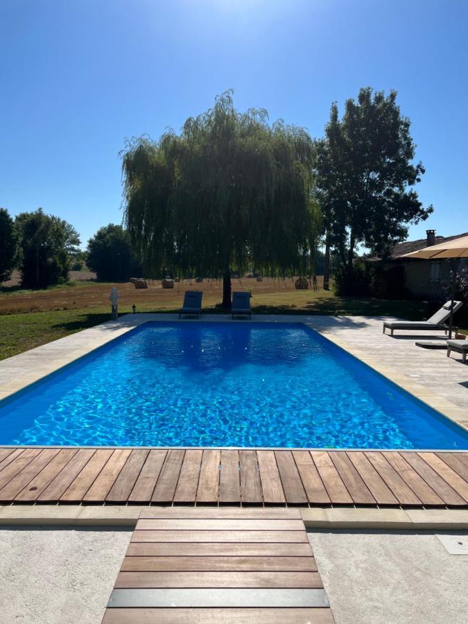 Country Villa For 19 Pool Cinema Football Pitch Verteillac Exterior photo